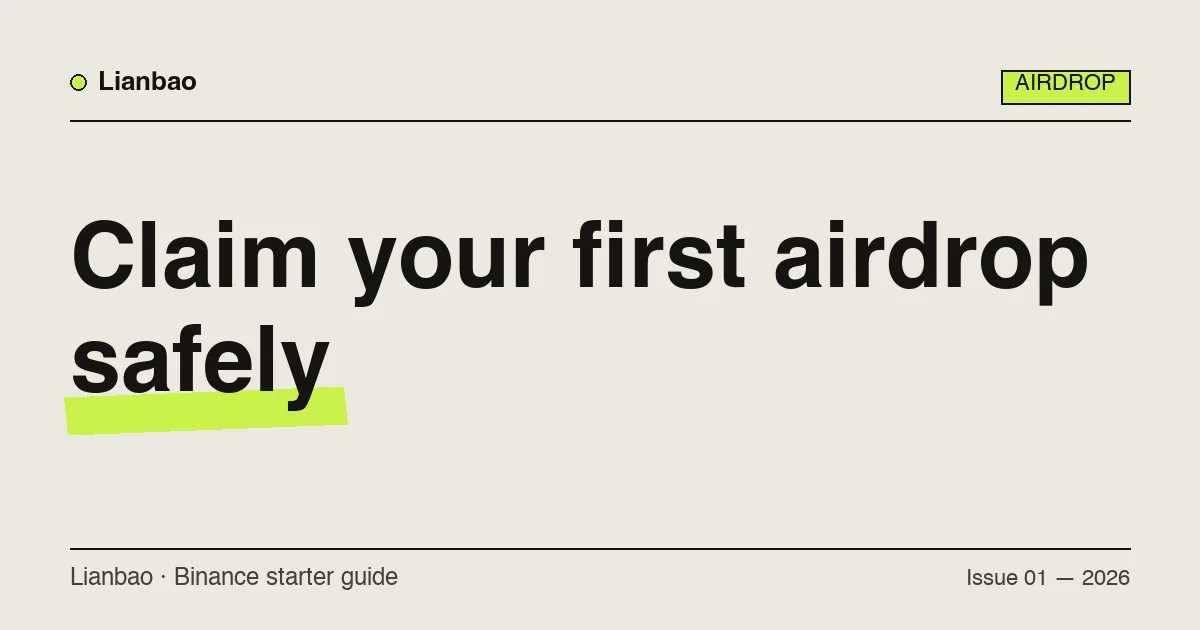 Crypto airdrop guide cover